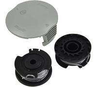 Daaxing Bobine et couvercle pour débroussailleuse Bosch Easy Grass Cut 23 26 18 18-230 18-260 18-26 F016800569 F016800385 F016F05320, bobine de fil de 1,6 mm pour débroussailleuse Bosch (2 bobines de
