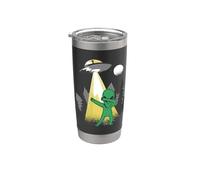 Dabbing Alien Halloween Funny Dab Gobelet isotherme en acier inoxydable double paroi
