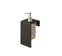DABSTORY Porte-Distributeur de Savon en Acier Inoxydable Support Mural Noir pour Distributeur Savon SAPO
