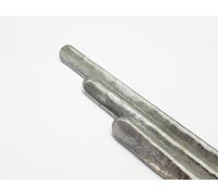 Dachdecker Étain Sn91Zn9 en barres triangulaires 100 g à 1 kg, 100 % sans plomb, étain à souder alliage étain-zinc pour le brasage tendre de pièces en zinc (1, 100 g)