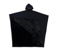 DACONGMING Poncho Polaire Femme Homme Couverture à Capuche Pull Plaid Canape Grande Taille Douce et Chaude Plaid Portable Plaids a Manches Polaire