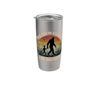 Dad, You're a Legend Like Bigfoot ! Fête des pères Sasquatch Gobelet isotherme en acier inoxydable double paroi