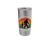 Dad, You're a Legend Like Bigfoot ! Fête des pères Sasquatch Gobelet isotherme en acier inoxydable double paroi
