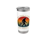Dad, You're a Legend Like Bigfoot Fête des pères Sasquatch Gobelet isotherme en acier inoxydable double paroi