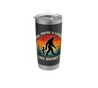 Dad, You're a Legend Like Bigfoot Fête des pères Sasquatch Gobelet isotherme en acier inoxydable double paroi