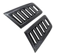 D'admission D'air Pour Capot Compatible Avec VW Pour Golf MK5 MK6 MK7 Pour Passat Pour Jetta Pour Polo Voiture Capot Moteur Avant Bonnet Vent Décoration Grille De Sortie D'air(Carbon)