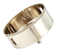DaduoRi-Scie cloche diamant de 110mm avec foret pilote, pointe pour carrelage de 110mm avec foret de guidage au centre pour verre, porcelaine, carrelage, céramique, marbre et granit