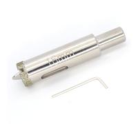 DaduoRi-Scie cloche diamant de 16mm avec foret pilote, pointe pour carrelage de 16mm avec foret de guidage au centre pour verre, porcelaine, carrelage, céramique, marbre et granit