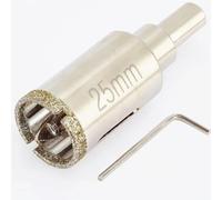 DaduoRi-Scie cloche diamant de 25mm avec foret pilote, pointe pour carrelage de 25mm avec foret de guidage au centre pour verre, porcelaine, carrelage, céramique, marbre et granit