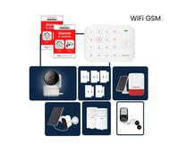 Daewoo - Alarme Maison Wifi & GSM Sans Fil Vigilia VIG503+ - Kit Complet avec 2 Caméras Full HD