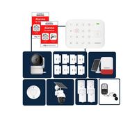 Daewoo - Alarme Maison Wifi Sans Fil Vigilia VIG507 - Kit Complet avec 2 Caméras Full HD