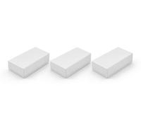 Daewoo Détecteur Vibration Anti-Bris de Glace Zigbee WVD502Z - Pack de 3 - Compatible Centrale Elite PA501Z - Notification App Daewoo Home Connect - sans Abonnement