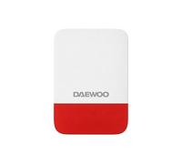 Daewoo Security Sirène Extérieure WOS305 - 110 DB Modulable, Batterie Li 5000 mAh, Compatible Solaire, Anti-Arrachement, Compatible Touch / Touch XL / Vigilia AM30x, Signal Lumineux, -20°C à +50°C