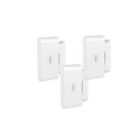 Daewoo Détecteur Ouverture Vibration 2-en-1 WDV301 - Pack de 3 - Compatible Touch AM301 AM302 Vigilia - Sensibilité Réglable - App Daewoo Home Connect - sans Abonnement