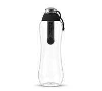 Dafi Gourde avec filtre - 0,5 l - Bouteille d'eau avec filtre à eau - Sans BPA - Bouteille de sport avec eau filtrée pour les voyages - Bouteille filtrante d'extérieur + paille filtrante au charbon