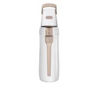 Dafi Gourde Filtrante SOLID, 1 Filtre à Charbon Actif, Cappuccino 0,7 L - Sans BPA Bouteille d'eau, Filtre le Chlore et autres contaminants - Gourde Sport, Gourde Paille, Bouteille d'eau de Sport