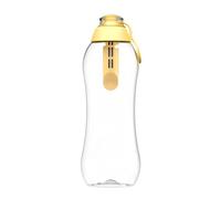 Dafi Gourde souple avec filtre 0,7 l Jaune, Bouteille filtrante avec filtre à charbon, Sans BPA, Réutilisable, Bouteille d'eau avec filtre à eau, Bouteille de sport avec eau filtrée, pour les voyages