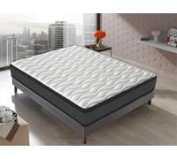 DAGOSTINO HOME BOUTIQUE COLLECTION Matelas Mousse 120x200 Onyx - Ferme - Réversible - Côté Été/Hiver - H20 Cm