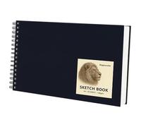 DagouColor Carnet de Croquis, 50 Feuilles, A4, 1 Pack | Carnet de dessin d'art à reliure spirale, papier sans acide 140 g/m², bloc d'esquisse pour artistes débutants et adultes