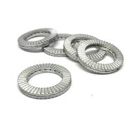 DAGROD 10/20 pièces M8 M10 M12 M16 M20 rondelles de Blocage véritable rondelles de Blocage de Coin Gasket(10pcs M16)