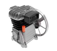 DAHAD Compresseur, compresseur d'air, tête de pompe, compresseur à deux cylindres, compresseur 2 HP, groupe de pression d'air max. 10 bar, 960 tr/min, compresseur pour réparation automobile
