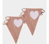 Dahi Lot de 4 fanions de 48 Drapeaux triangulaires, Guirlande de Fanion