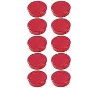 Dahle 00.13.95538 Aimants Rouge 38 mm Lot de 10 (Import Allemagne)