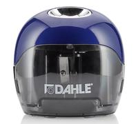 DAHLE 00250-16891 Taille-crayon électrique 250 avec 2 couteaux opposés à piles Bleu