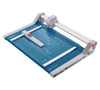 Dahle® 00550-15000 Rogneuse 550 - longueur de coupe 360 mm, A4, avec double barre de guidage, bleu