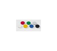 Dahle - Aimant - 2,4 Cm De Diamètre - Rouge ( Paquet De 10 ) - Pour P/N: 96109, 96110, 96111, 96113, 96114, 96150, 96151, 96152, 96154, 96155, 96156, 96158
