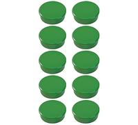DAHLE aimants, rond, (diamètre)38 x (H)13,5 mm, vert capacité de suspension: env. 2500g/2,5 kp/25 N- Lot de 10