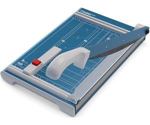 Dahle Cisaille 533 (Capacité de Coupe jusqu'à 15 Feuilles, DIN A4, 340mm de Coupe, Lame Plate, Pression Manuelle) Bleu