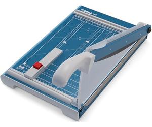 Dahle Cisaille 560 (Capacité de Coupe jusqu'à 25 Feuilles, DIN A4, 340mm de Coupe, Lame Affûtée, Pression Manuelle) Bleu