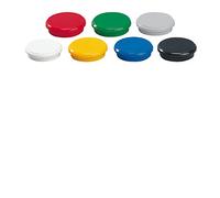 Dahle Lot de 10 Aimants Ronds Assortis