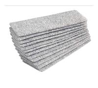 Dahle Lot de 12 bandes de feutre de rechange pour effaceur pour tableau blanc (bandes de feutre, 1 lot)