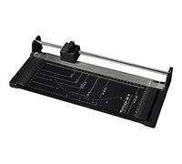 Dahle Vantage 50 Rotary Trimmer, 12" Cut Length, 5 Sheet Capacity, Self-Sharpening, Automatic Clamp, German Engineered Paper Cutter