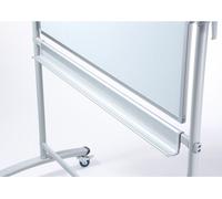 Dahle Whiteboard Basic 100 x 150 cm mobile, laqué blanc des deux côtés
