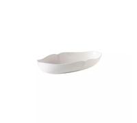 DAHLIA Plat ovale 28x15 en porcelaine TABLE PASSION
