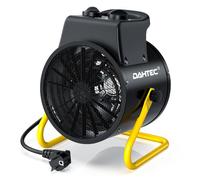 DAHTEC 2000W Chauffage Soufflant - Economique - Angle Réglable&Thermostat | Radiateur électrique, Chauffage Industriel, Carrosserie Acier, Idéal pour la Maison, Atelier et la Chantier