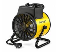DAHTEC 3000W Chauffage Soufflant - Economique - Angle Réglable&Thermostat | Radiateur électrique, Chauffage Industriel, Carrosserie Acier, Idéal pour la Maison, Atelier et la Chantier