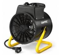 DAHTEC 3000W Chauffage Soufflant - Economique - Angle Réglable&Thermostat | Radiateur électrique, Chauffage Industriel, Carrosserie Acier, Idéal pour la Maison, Atelier et la Chantier