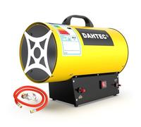DAHTEC Chauffage à gaz 30 kW pour chantier, canon à air chaud haute performance