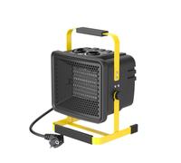 DAHTEC Chauffage Soufflant Céramique 2000 W, réglable à 30°, jusqu’à 20 m² | Chauffage d’appoint portable pour chantier, garage, salle de bain, avec orientation 30° et protection anti-surchauffe