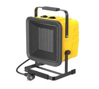 DAHTEC Chauffage Soufflant Céramique 3000 W, réglable à 30°, jusqu’à 30 m² | Chauffage d’appoint portable pour chantier, garage, salle de bain, avec orientation 30° et protection anti-surchauffe