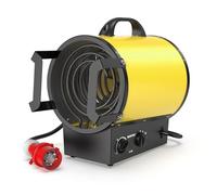 DAHTEC Portable Industrial Radiateur électrique 9000W Chauffage Soufflant avec Poignée - Thermostat & Protection Surchauffe - Idéal Maison/Garage/Chantier