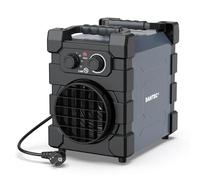 DAHTEC Radiateur Soufflant électrique Commercial 3000W - Economique & Robuste - Chauffage Professionnel - avec Thermostat et Protection Contre la Surchauffe