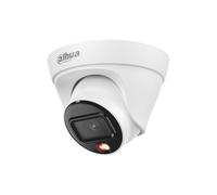 Dahua Caméra de sécurité extérieure dôme IP 4MP vision nocturne couleur Starlight antivandale détection intelligente de personnes et de véhicules IP67 étanche
