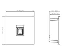 DAHUA DHI-VTO4202FB-MF - Fingerabdruck-Modul - Schwarz