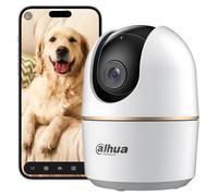 Dahua H5A 5MP 360° Caméra de surveillance intérieure, caméra Wi-Fi 6 de surveillance intérieure avec reconnaissance de personnes IA, caméra Wi-Fi, suivi automatique, vision nocturne, audio