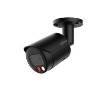 Dahua IPC-HFW2849S-S-IL-0280B-BLACK Caméra Réseau Bullet WizSense à Focale Fixe 8MP Lumière Double Intelligente, noire